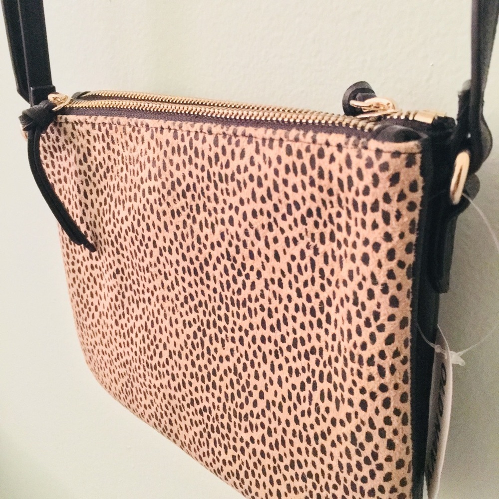 Leapord print purse